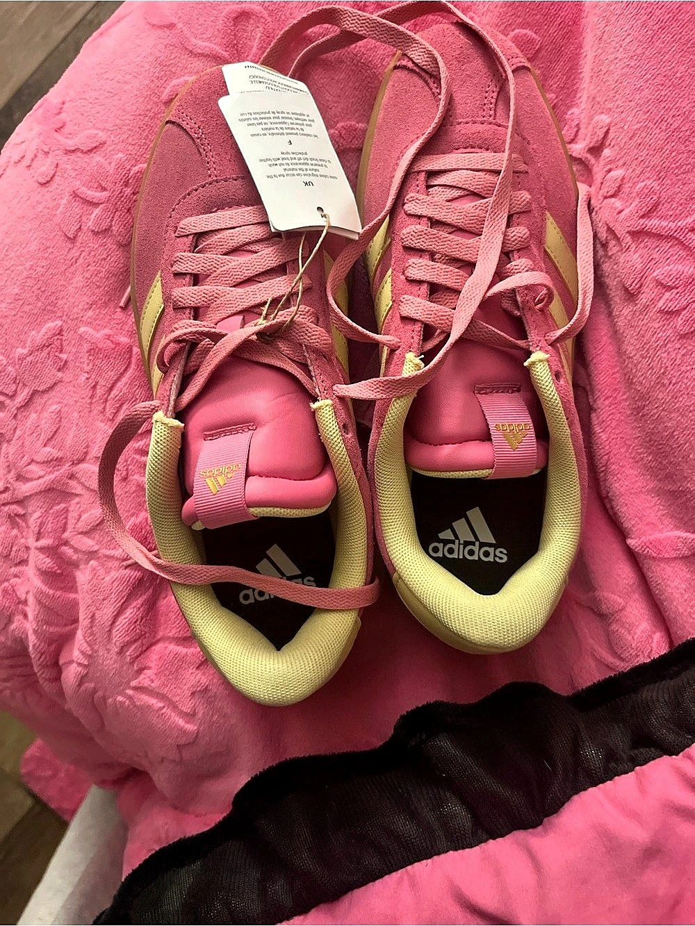 adidas Pink Sneakers Girls US 7.5 NWT